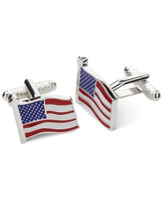 Perry Ellis Portfolio - Men's American Flag Cufflinks