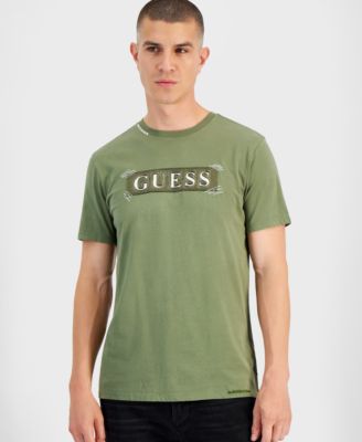 GUESS - Men's Relaxed-Fit  Applique T-Shirt