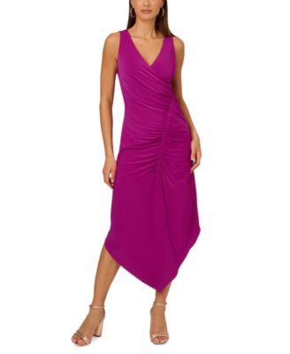Adrianna by Adrianna Papell - Women's Shirred Jersey Dress