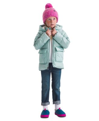 The North Face - Toddler & Little Girls North Quilted Fleece-Lined Full-Zip Hooded Down Parka