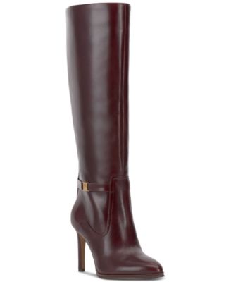 Vince Camuto - Women's Skylie Extra Wide-Calf Knee-High Stiletto Dress Boots