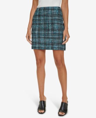 Calvin Klein - Women's Tweed Pencil Skirt