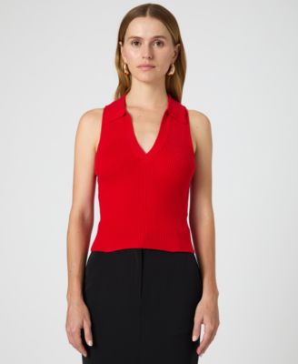 French Connection - Women's Cosysoft V-Neck Sleeveless Jumper