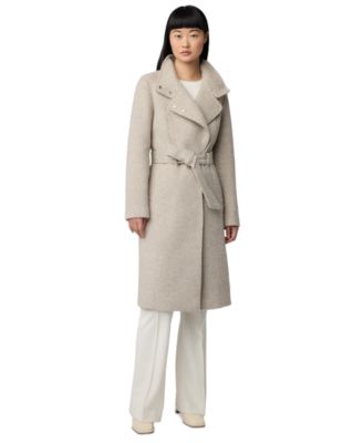 Soia & Kyo - Women's Single-Breasted Belted Midi Coat