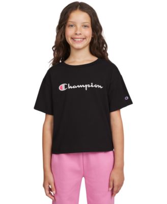 Champion - Big Girls Meet & Greet Logo T-Shirt