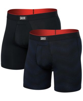 SAXX - Men's Multi-Sport 2-Pk. Solid Mesh Boxer Briefs