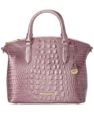 Brahmin - Duxbury Cobalt Potion Melbourne Medium Leather Satchel