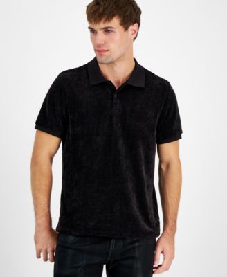 GUESS - Men's Parker Velour Polo
