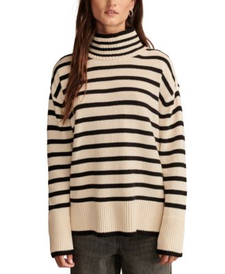 Lucky Brand - Women's Mock Neck Long-Sleeve Tunic Sweater