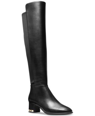 Michael Kors - Women's June Leather Knee High Riding Boots