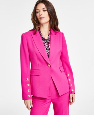 Tahari ASL - Women's One-Button Blazer
