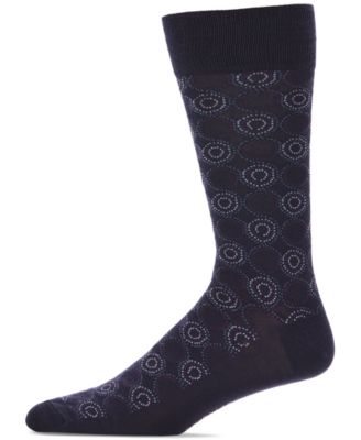 Perry Ellis Portfolio - Men's Medallion Print Dress Socks