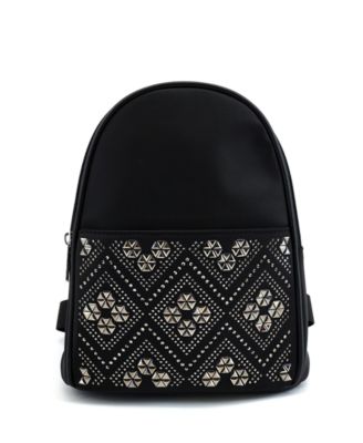LIKE DREAMS - Geometric Sparkle Rhinestone Mini Backpack