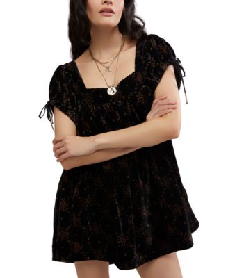 Free People - Women's Velvet Summer Camp Tunic