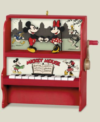 Hallmark - Keepsake Disney Mickey and Minnie Let's Dance Musical Christmas Ornament
