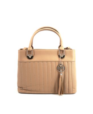 LIKE DREAMS - Grove Puffer Leather Satchel