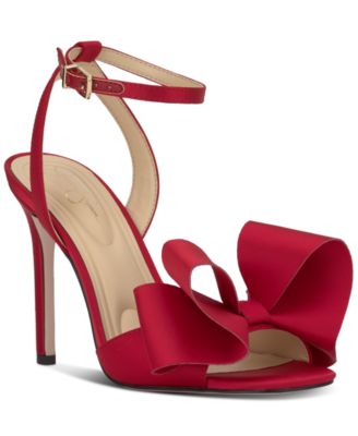 Jessica Simpson - Olivine Bow High-Heel Stiletto Dress Sandals