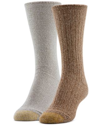 Gold Toe - Women's 2-Pk. Casual Supersoft Crew Socks