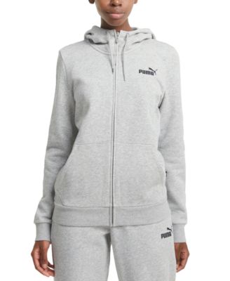 Puma - Women's Long-Sleeve Zip-Front Hooded Sweatshirt