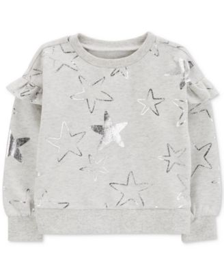 Carter's - Toddler Girls Star Fleece Sweatshirt