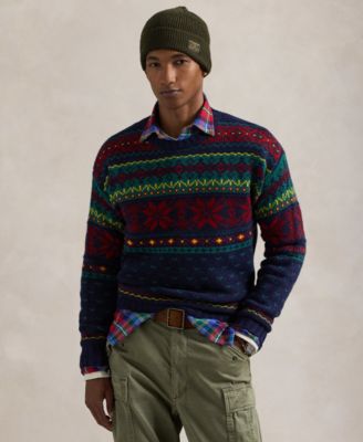 Polo Ralph Lauren - Men's Snowflake Wool Sweater