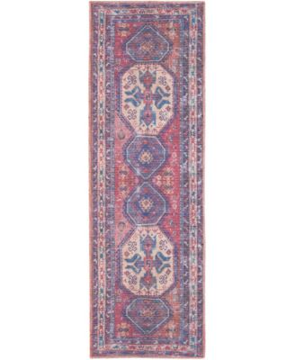 Nicole Curtis - Machine Washable Series 1 SR105 2'2x10' Runner Area Rug