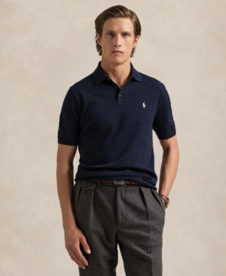 Polo Ralph Lauren - Men's Cotton Polo-Collar Sweater