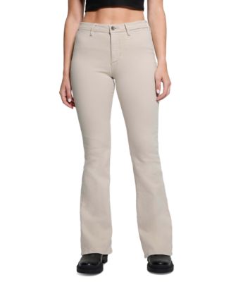 GUESS - Women's Belle High-Rise Flare-Leg Jeans