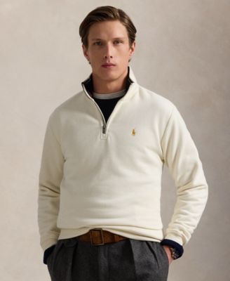 Polo Ralph Lauren - Men's Leather-Pony Fleece Hoodie