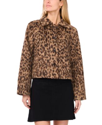 Vince Camuto - Women's Oversized Button-Down Collared Jacket