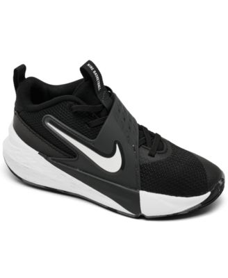 Nike - Little Kids Team Hustle D 12 Fastening Strap Basketball Sneakers from Finish Line