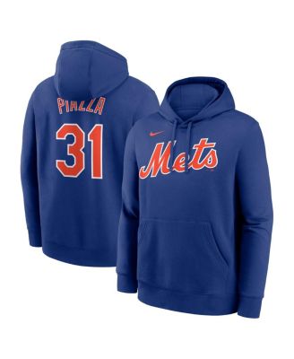 Nike - Men's Mike Piazza Royal New York Mets Retired Player Name Number Club Pullover Hoodie