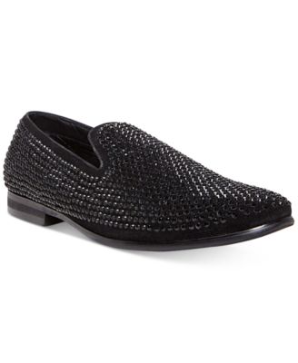 Steve Madden - Men's Caviarr Rhinestone Loafers