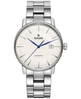 Rado - Unisex Swiss Automatic Coupole Classic Stainless Steel Bracelet Watch 41mm R22876013