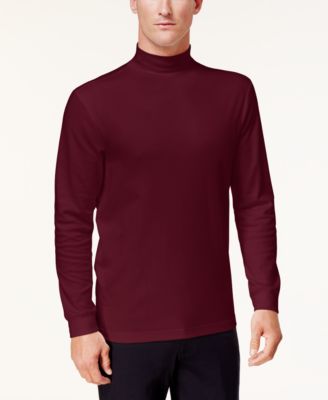 Club Room - Men's Solid Mock-Neck Shirt