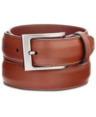 Perry Ellis Portfolio - Belt, Full Grain Leather Belt