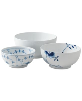 Royal Copenhagen - History Mix Bowls, Set of 3