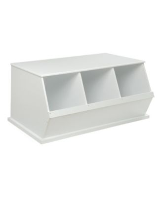 Badger Basket - 3BIN STACKABLE CUBBY