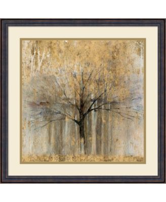 Amanti Art - Open Arms Gold Crop 22x22 Framed Art Print
