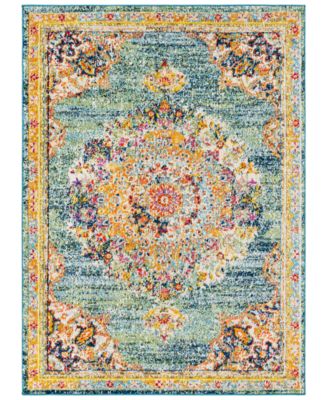Surya - Morocco MRC-2320 Teal 5'3" x 7'3" Area Rug