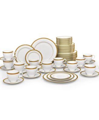Noritake - Charlotta Gold 60 Pc Dinnerware Set