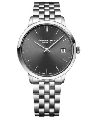 Raymond Weil - Men's Swiss Toccata Stainless Steel Bracelet Watch 42mm