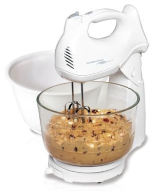 Hamilton Beach - Power Deluxe 6  Speed Hand-Stand Mixer