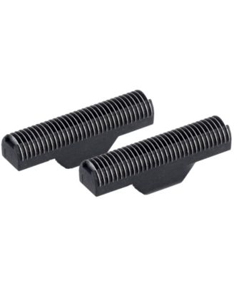 GAMMA+ - Gamma+ Replacement Black Crunchy Cutters Set of 2 fits Gamma+ Prodigy and Absolute Zero Shavers