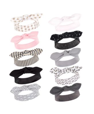 Hudson Baby - - Baby Boys and Girls Cotton Headband Set