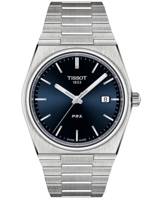 Tissot - Men's Swiss PRX Stainless Steel Bracelet Watch 40mm