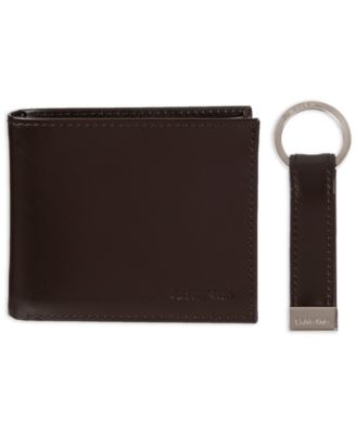 Calvin Klein - Men's RFID Passcase Wallet & Key Fob Set