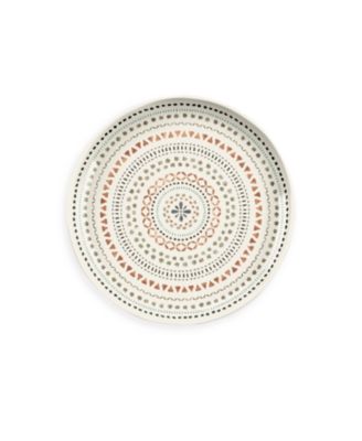 TarHong - Desert Mandala Salad, Planta Matte, 8.5",Planta  majority plant based with Melamine binder ,Set of 6