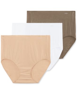 Jockey - Womens' 3-Pk. No Panty Line Promise&reg; Tactel&reg; Brief Underwear 1877
