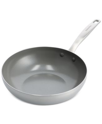 GreenPan - Chatham Stainless Ceramic Nonstick Wok, 11"